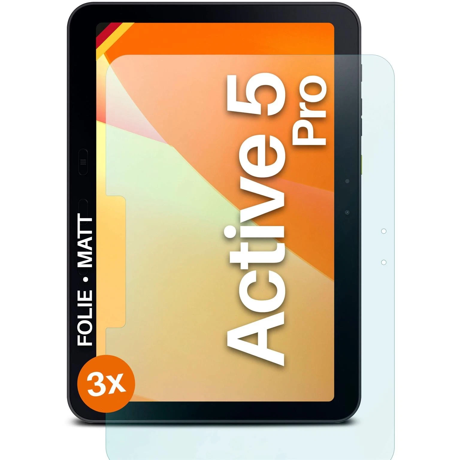3x Matte Screen Protector For Galaxy Tab Active5 Pro Screen Protector 4H Thin Anti Reflective