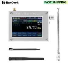 HAMGEEK ATS-Decoder Mega AM FM SYNC SSB CW DIGI Receiver w/ 4" Color Screen