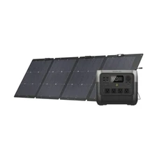 EcoFlow RIVER 2 Pro 768Wh 800W Portable Power Station 220-Watt Solar Panel