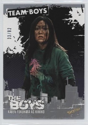 2025 Skybox The Boys: Season 1 & 2 Floor 82 33/82 Karen Fukuhara as Kimiko mp4