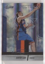 2009-10 Absolute Memorabilia Spectrum Materials Prime 4/25 David Lee #41 7ut
