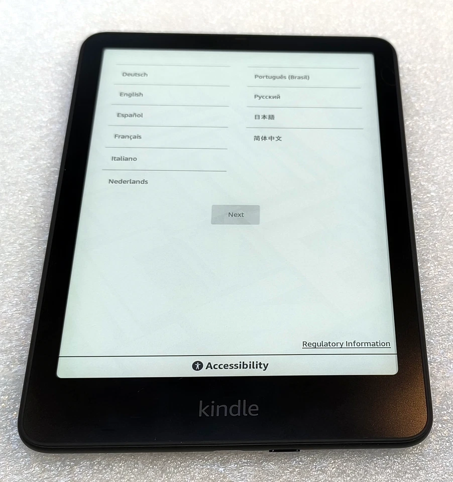 Amazon Kindle PaperWhite 12th Generation Signature Edition 32GB BLACK SA568P 12 - Image 2 of 4