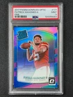 PATRICK MAHOMES II PSA 9 2017 PANINI DONRUSS OPTIC #177 PINK PRIZM RATED ROOKIE