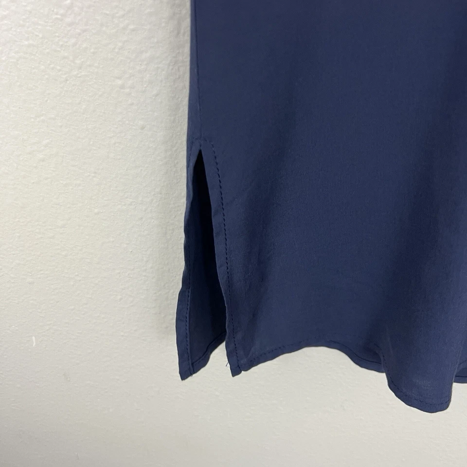 Hatch Maternity Cassie Halter Sleeveless Navy Top Women’s Sz 2 / M - Image 2 of 4