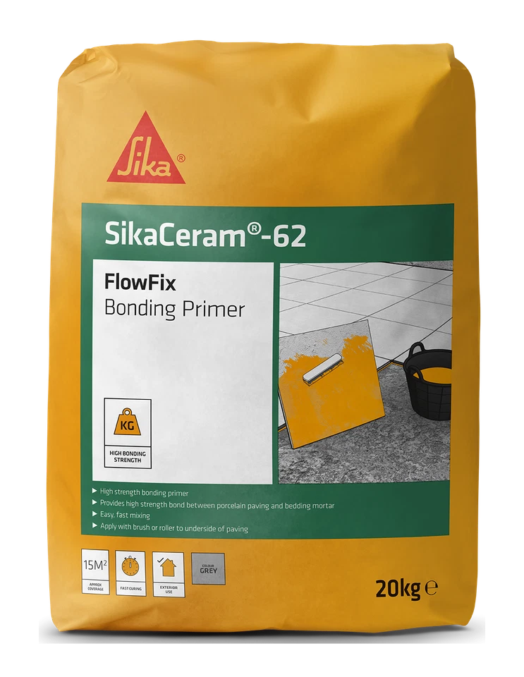 SIKACERAM-62 FLOWFIX BONDING PRIMER 20KG PORCELAIN PAVING SYSTEM