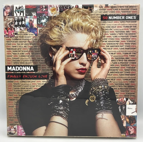 Madonna Finally Enough Love 50 Number Ones 6 LP Box Set Vinyl 1st Edition