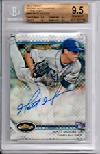 Matt Moore Autograph RC X-Frac /299 2012 Topps Finest #MM RC Auto BGS Gem Mint