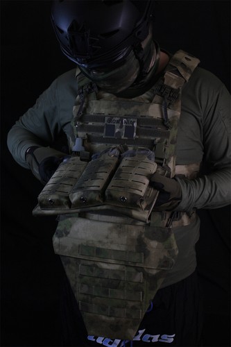 Tactical Vest Lap style groin/pelvic Protector Molle Jockstrap Baffle Panel - Picture 9 of 33