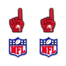 NFL Tampa Bay Buccaneers Football Team For Crocs Shoe Charms Jibbitz - 4 pieces