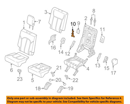 GM OEM Driver Seat Adjust Motor - Part # 13589190, Genuine General Motors Replacement