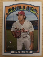 2021 Topps Heritage High Number Baseball Base Rookie #591 Jojo Romero RC