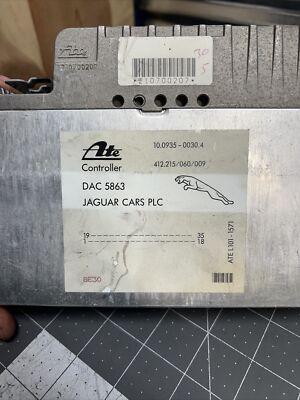 JAGUAR XJS ATE ABS CONTROL MODULE DAC5863 10.0935-0030.4 | eBay
