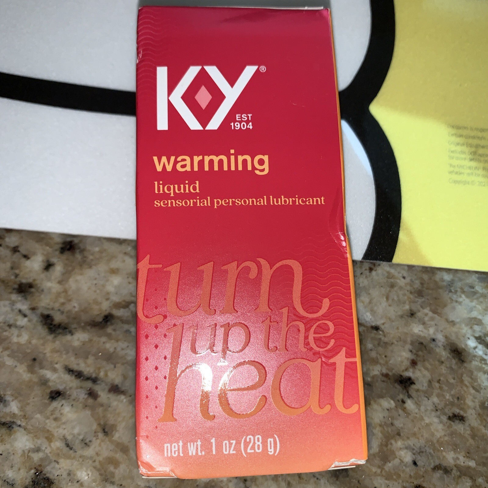 KY Warming Liquid Sensorial Personal Lubricant "Turn up the heat" 1 FL