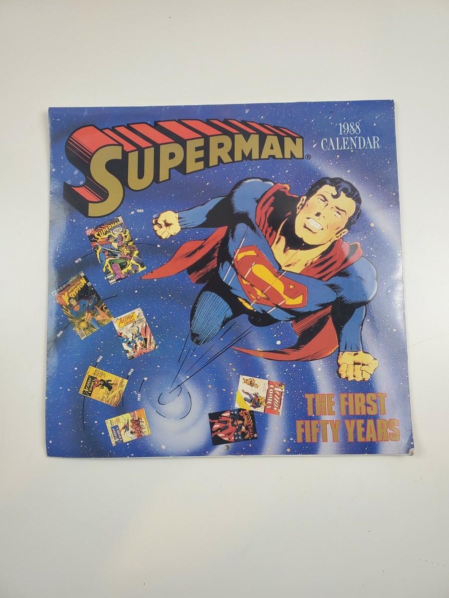 dc-1988-vintage-calendar-superman-ebay