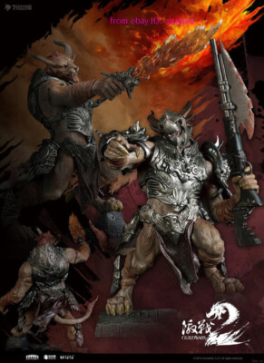 52toys Topop Rytlock Brimstone Guild Wars2 26cm Statue Figure In Stock New Toy