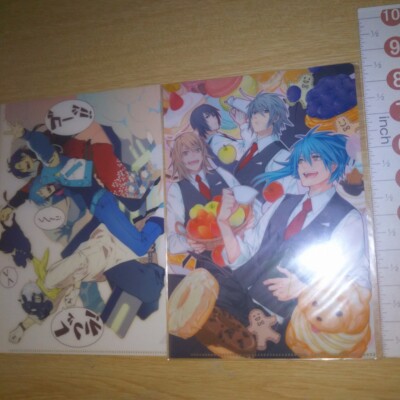 A73424 DRAMAtical Murder A5size Clear file x6 , Post card x3