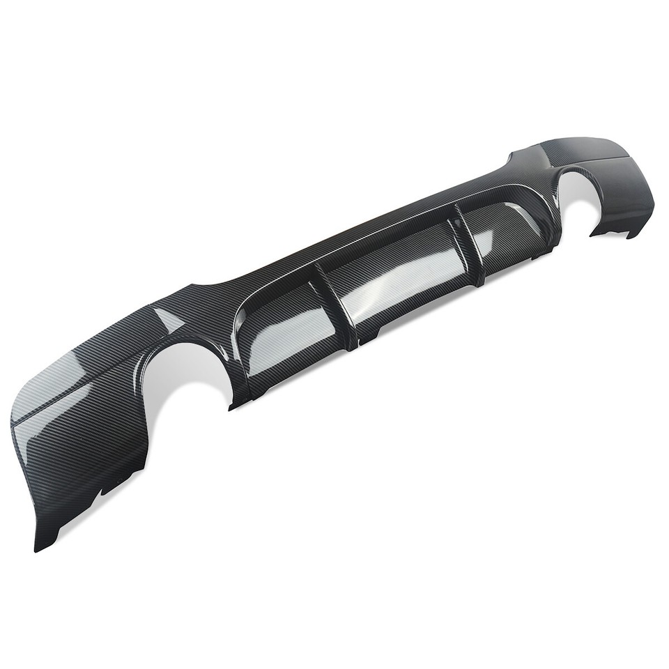 Rear Diffuser For 2005-2011 BMW E90 325i 335i M-Sport Bumper Carbon ...