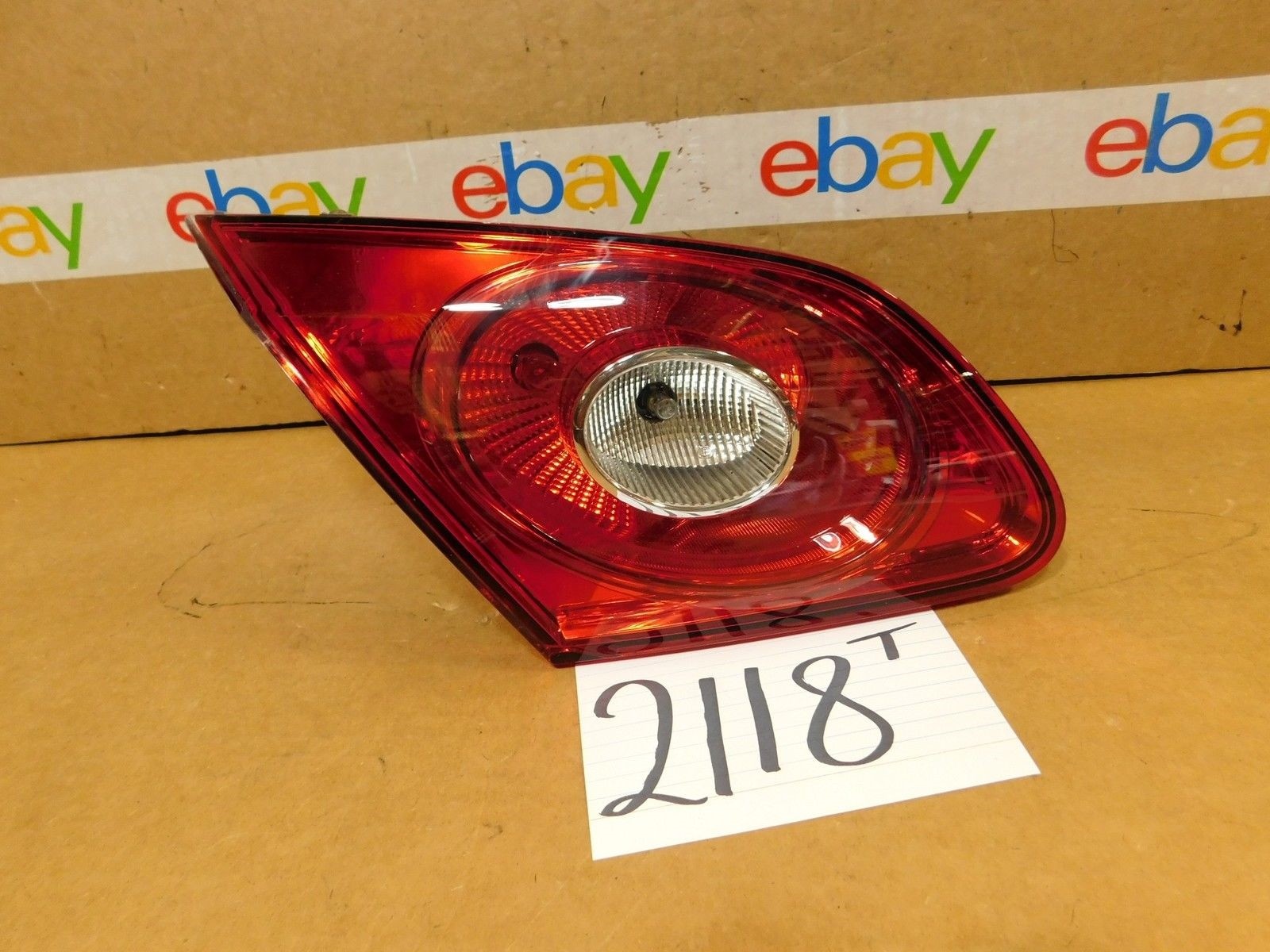 09 10 11 12 Volkswagen CC DRIVER Side Tail Light Used Rear Lamp #2118-T