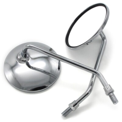 Rearview Side Mirrors For Suzuki T500 Cobra Titan GT750 LeMans Water Buffalo