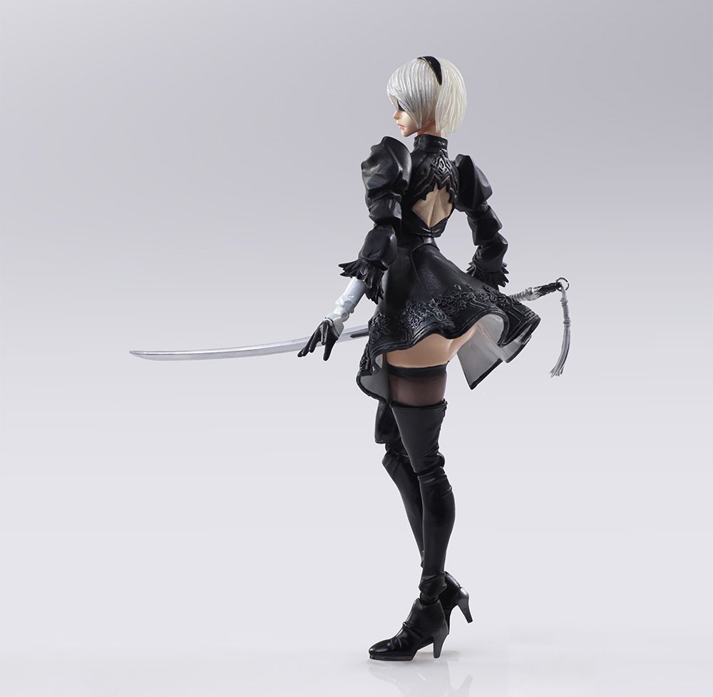 NieR:Automata Nier Automata 2B & Machine Lifeform Bring Arts