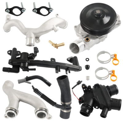 Cooling System Replace Kit Supercharged For 2013-2019 Land Rover Range Rover 5.0