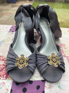 clarks shoes with toy in heel