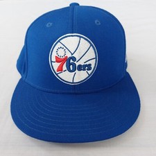 Philadelphia 76ers Adidas NBA Adjustable Strapback Hat Cap Size 7 Blue