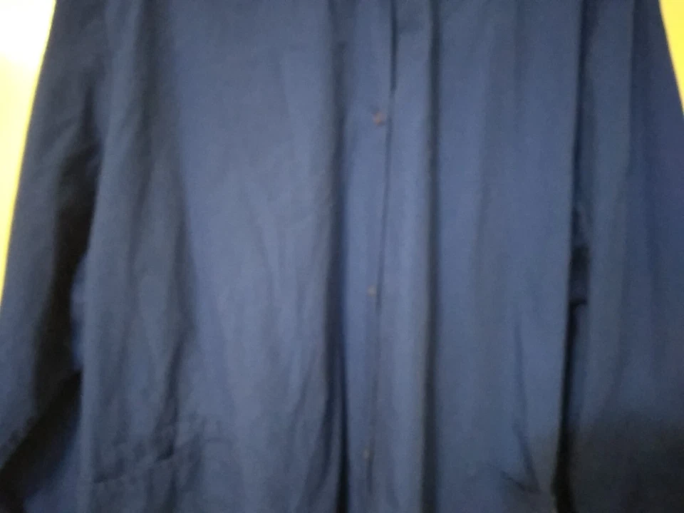 Cherokee Workwear Authentic Scrubs Unisex 3XL Blue Long Sleeve Jacket 3 pockets - Image 3 of 4