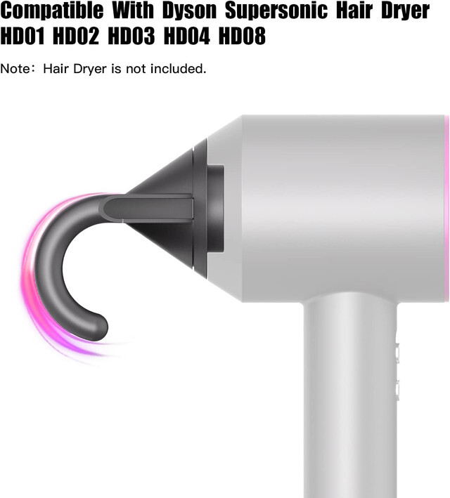 Flyaway Attachment For Dyson Supersonic Hair Dryer Antiflying Nozzle