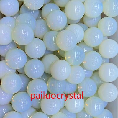 50pcs Wholesale Opalite Ball Quartz Crystal Sphere Pendant Reiki Healing 20mm+