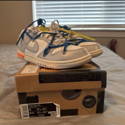Nike Off-White x Dunk Low 'Lot 10 of 50 size 8