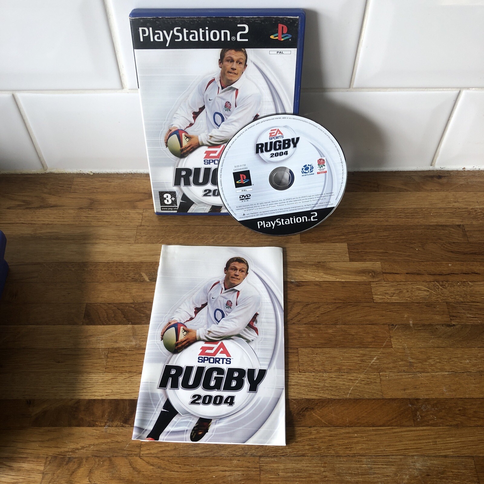 Rugby 2004 - Sony Playstation 2 PS2 - Pre-Owned with Instruction Manual