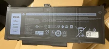 Genuine OEM RJ40G M033W Battery For Dell Latitude 5420 5520 Precision 3560 63Wh