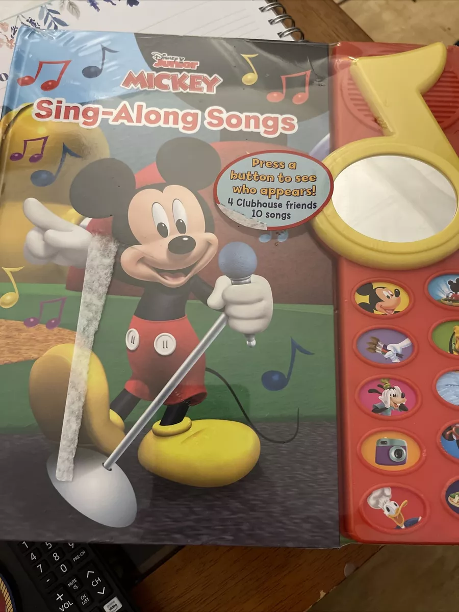 Disney Junior Mickey Mouse Clubhouse: Sing-Along Songs Sound Book [With  Battery] (Board Books)