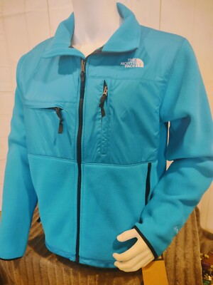 $179 NEW North Face Acoustic Blue Jacket Men's Medium Relaxed Fit Polartec 