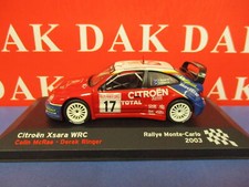 Die cast 1/43 Modellino Auto Citroen Xsara WRC Rally Monte Carlo 2003 C. McRae