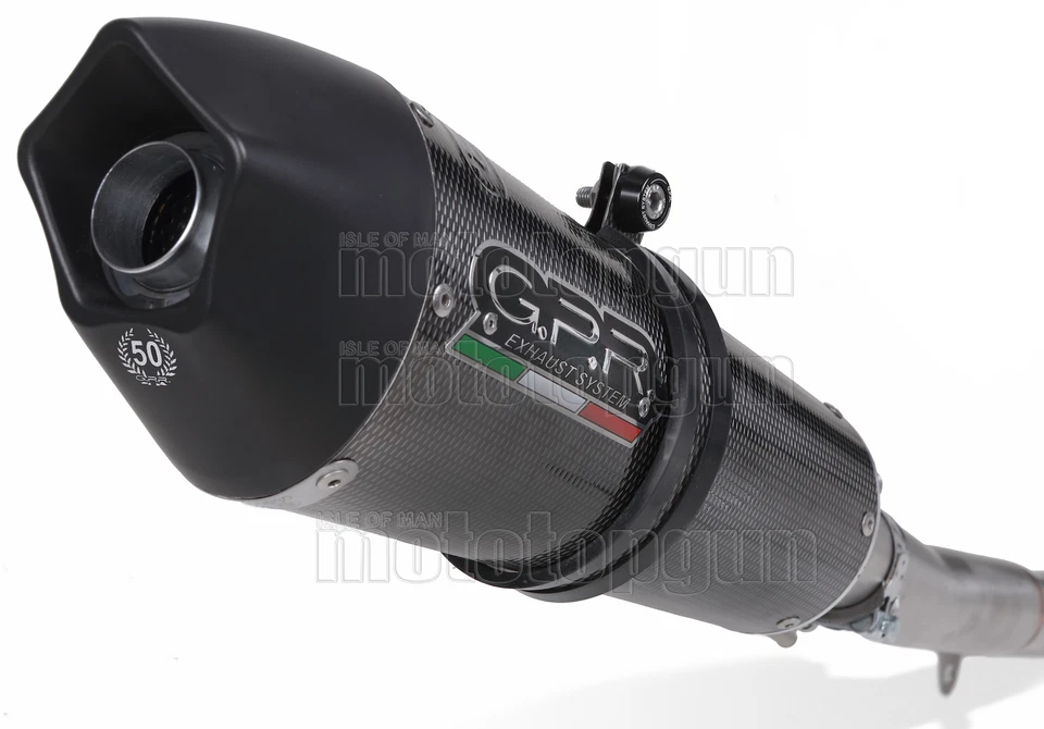GPR EXHAUST HOM GPE ANNIVERSARY POPPY DUCATI HYPERSTRADA 821 2013 13 2014 14 - Image 2 of 3
