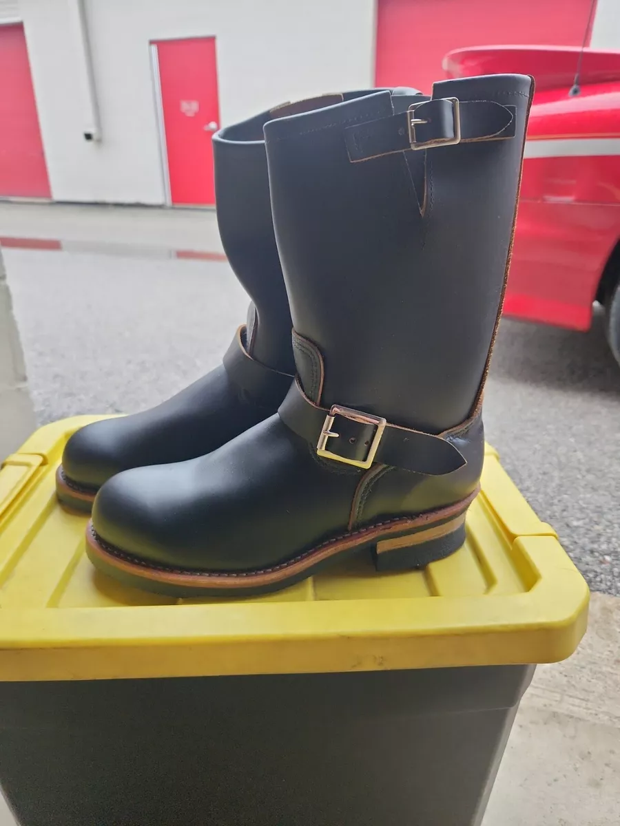 Red Wing 9268 Engineer Boots Klondike Size 8.5 D FACTORY 2NDS (STEEL TOE)