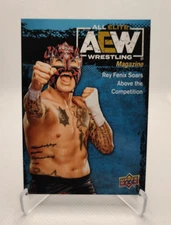2021 Upper Deck AEW Magazine #99 REY FENIX wrestling card
