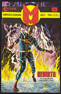 Eclipse Comics Miracleman (1985) #1 ''Rebirth'' Book One Alan Moore & Garry Leach