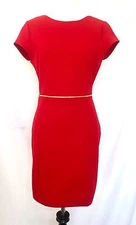 Romeo + Juliet Couture Red Dress With Waist Zip NWT Retail $205 Price $45 Size M