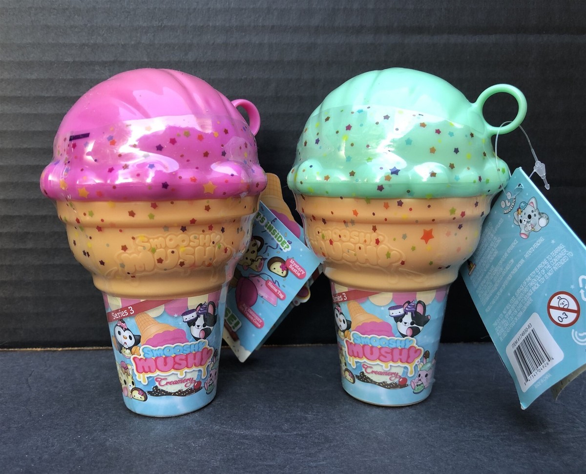 smooshy mushy ice cream cone