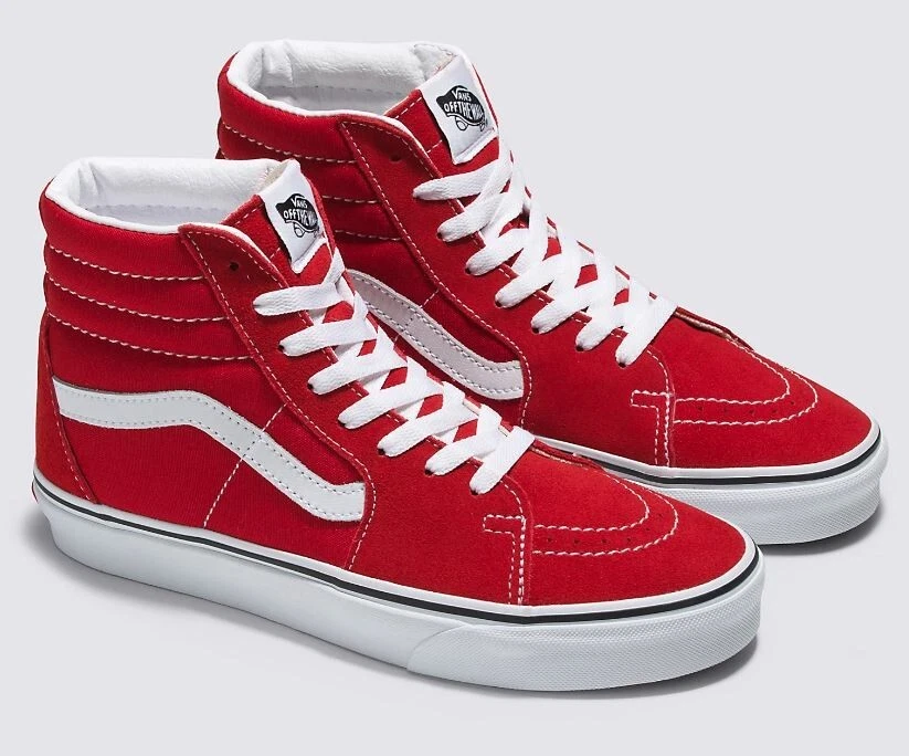  Vans Red Unisex Sk8-Hi Shoe  11.0M/12.5W - Brand New in Box - Image 2 of 4