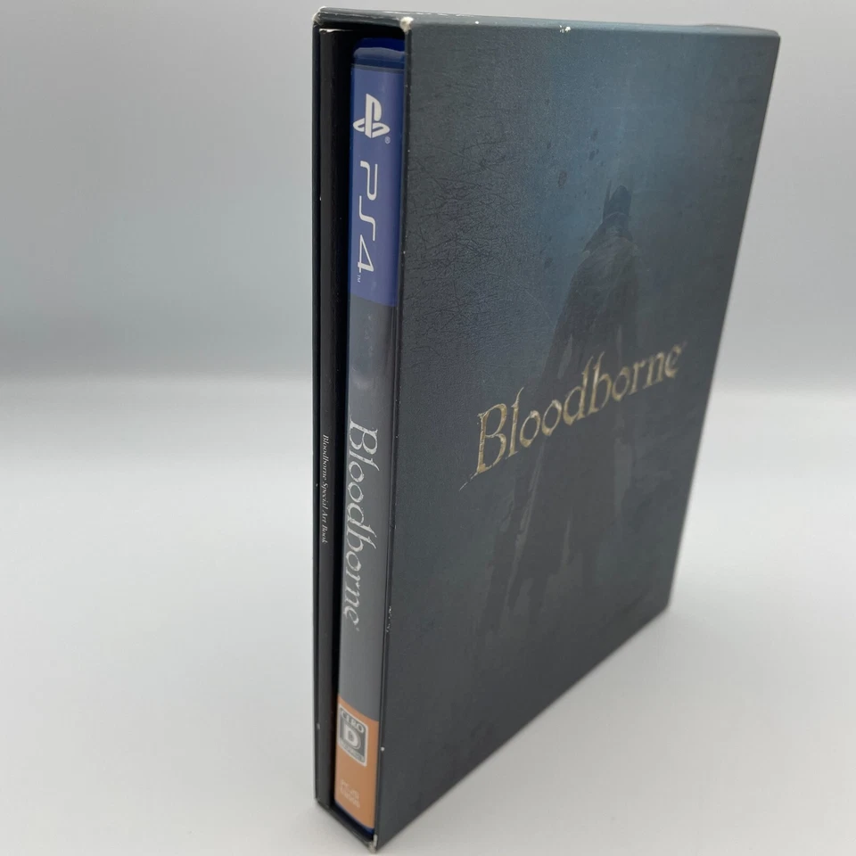 PS4 Bloodborne First Press Limited Edition w/ Special Art Book Japan - Image 2 of 4