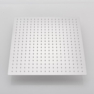 Soffione a pioggia per doccia, in acciaio INOX 304, 40 x 40 cm | Leroy