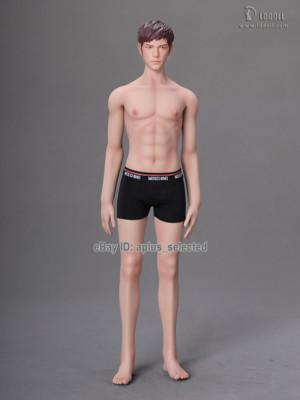 1/6 LDDOLL 32Boy Muscular Seamless Male Silicone Body Flexible 12'' Action Figure
