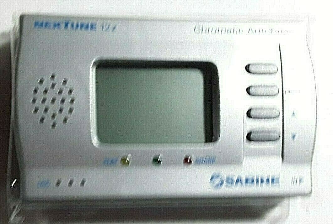 NexTune 12z Chromatic Tuner, LCD Display, built-in mike & 1/4