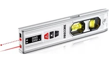 3-In-1 Spirit Level with 65ft Laser Distance Measure & 32ft Leveling Line Fir...