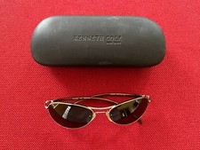 Vintage Kenneth Cole KC141604 Gold Metal Sunglasses Frame 54-16-130