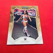 Aleah James .. ROOKIE WWE NXT UK .. 2022 Chronicles Playoff Wrestling Card 161